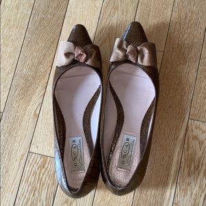 Oscar de La Renta flats